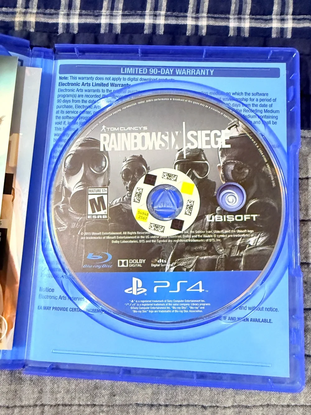 PlayStation 4 Battlefield 1 Game - Blue Case by EA